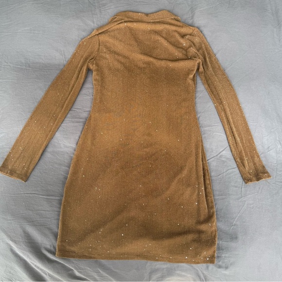 Princess Polly Friday Fever Mini Dress Brown - Picture 6 of 6